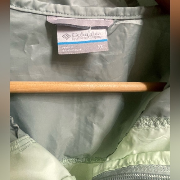 💚🩶NWT Columbia Men's Two-Tone Utility Jacket Omni-shade size XL. Beautiful Mint! - Picture 7 of 7